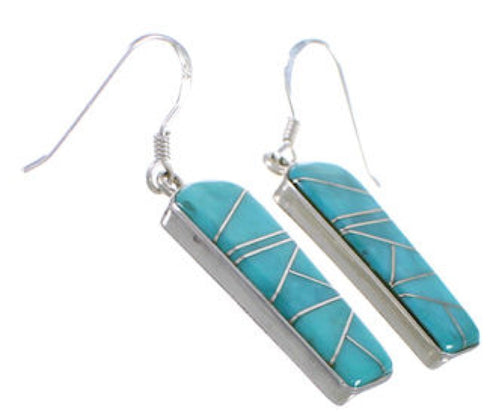 Turquoise Jewelry Southwest Hook Dangle Earrings PX31658